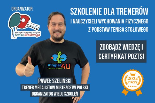 Szkolenie dla trenerów i nauczycieli wychowania fizycznego (Białystok, 19.04.2024)